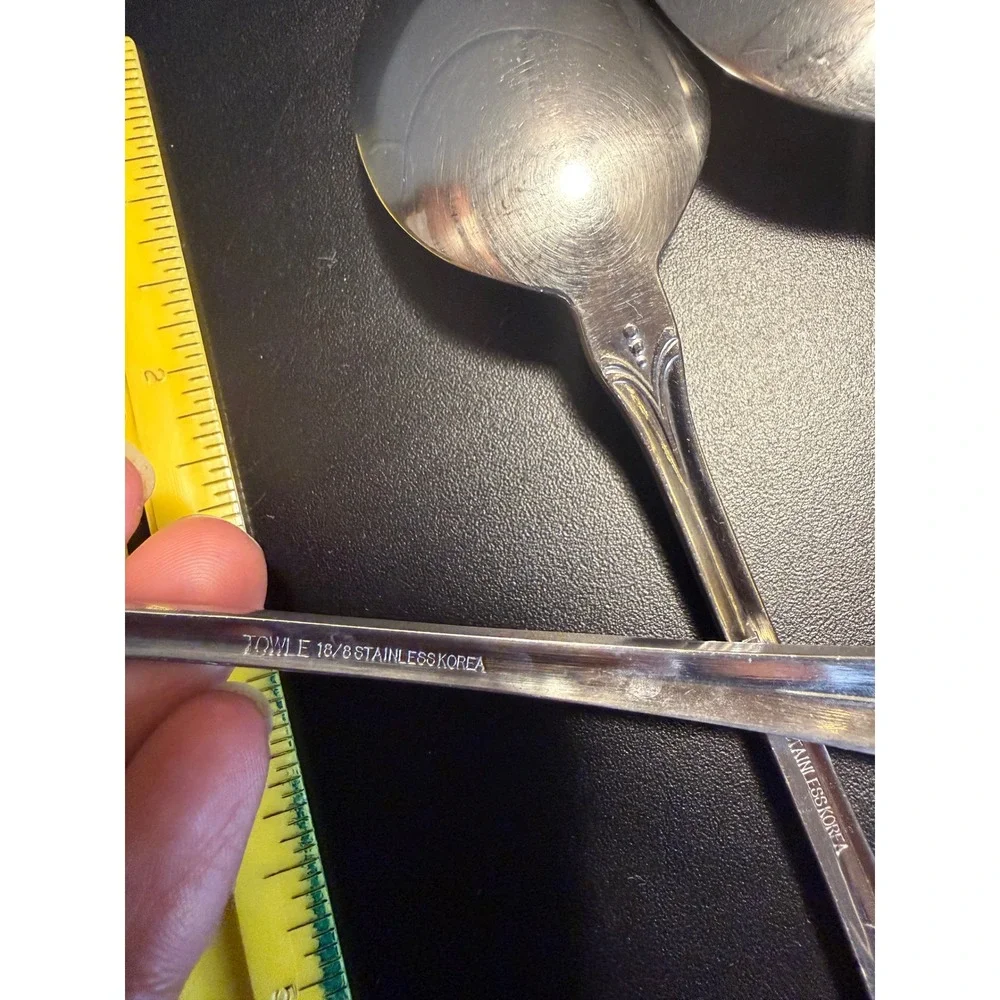 Towle Santa‎ Barbara Gold Accent 18/8 Stainless Tablespoon Set of 4 Korea
